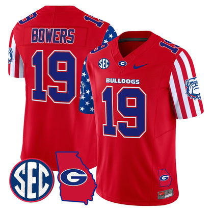 Men's Georgia Bulldogs American Style Vapor Limited Jersey - All Stitched