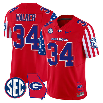 Men's Georgia Bulldogs American Style Vapor Limited Jersey - All Stitched