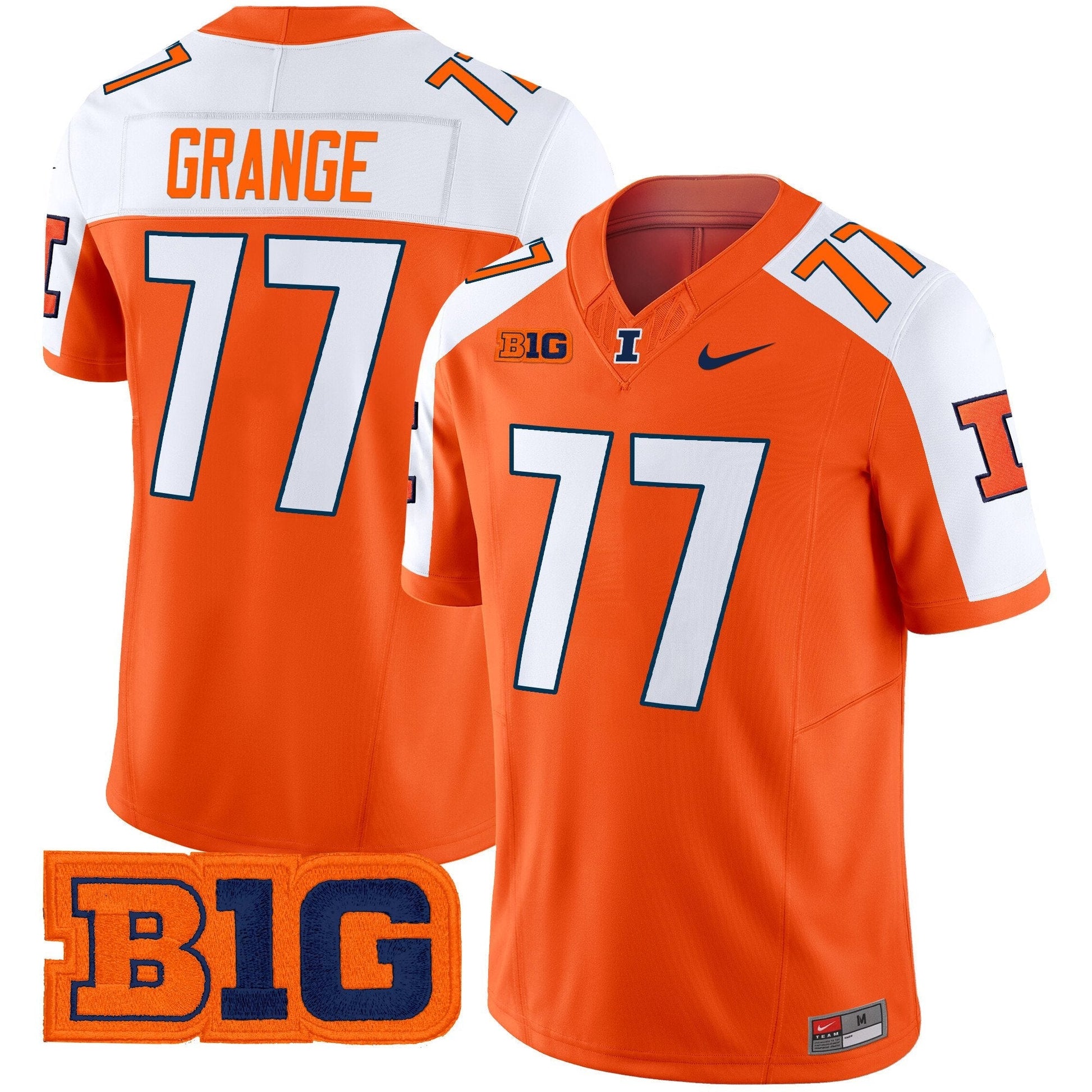 Men's Illinois Fighting Illini 2025 Vapor Limited Jersey - All Stitched