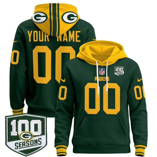 GB Throwback 2024 Custom Pullover Hoodie - Stitched-NQD