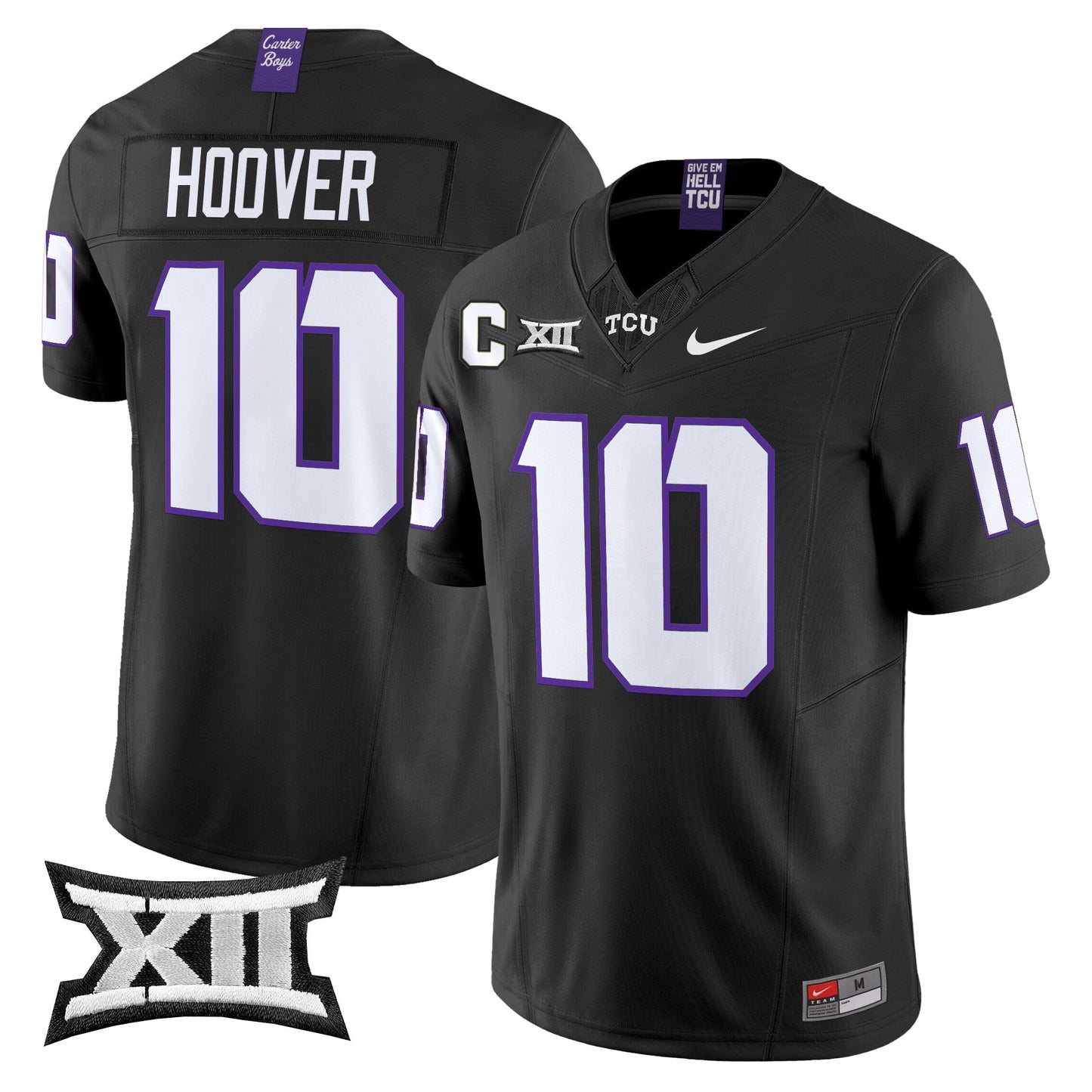 TCU Horned Frogs 2024 Vapor Limited Jersey - All stitched