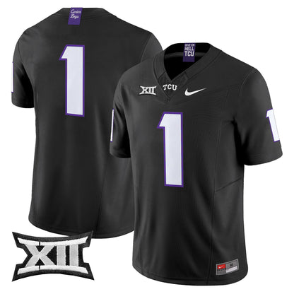 Men's TCU Horned Frogs 2025 Vapor Limited Jersey - All stitched