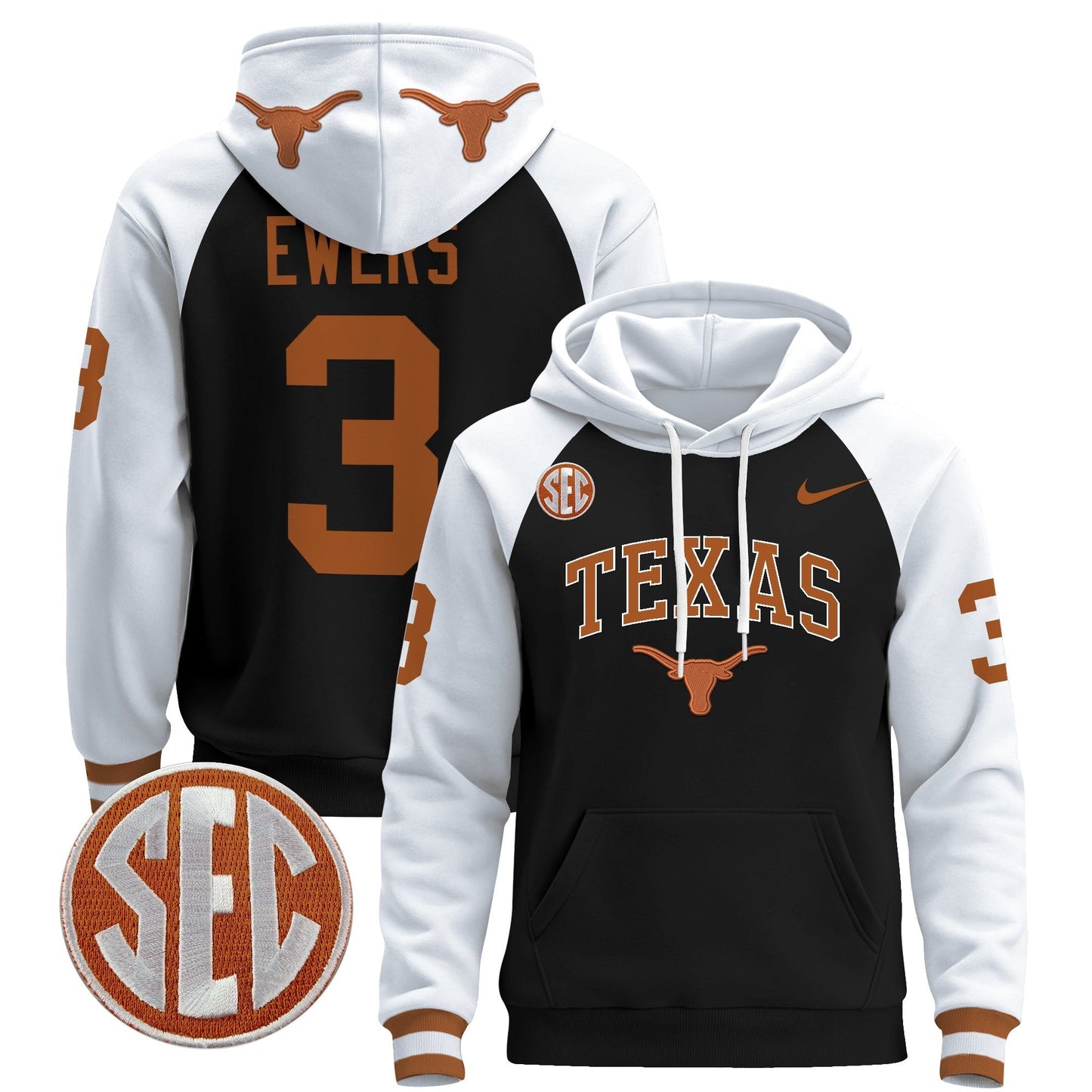 TEX 2024 Pullover Hoodie V3 - All Stitched
