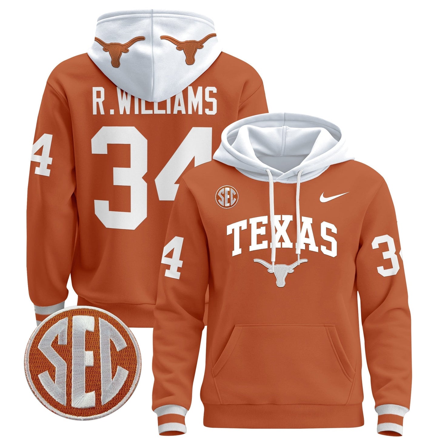 TEX 2024 Pullover Hoodie V3 - All Stitched