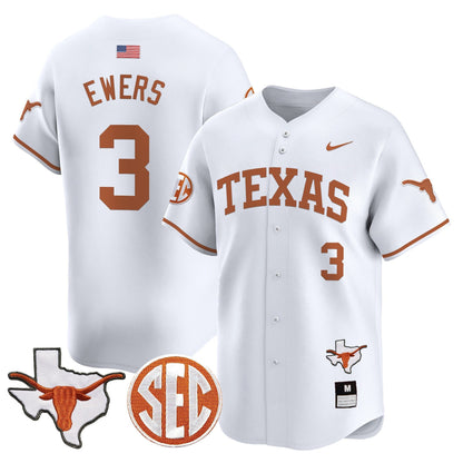 TEX 2024 Vapor Premier Baseball Jersey - All Stitched