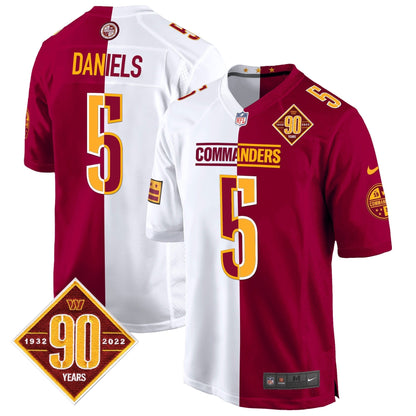 WAS 90th Anniversary Patch Game Jersey - All Stitched