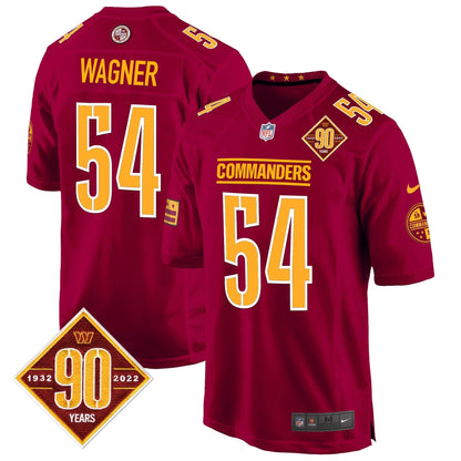 WAS 90th Anniversary Patch Game Jersey - All Stitched