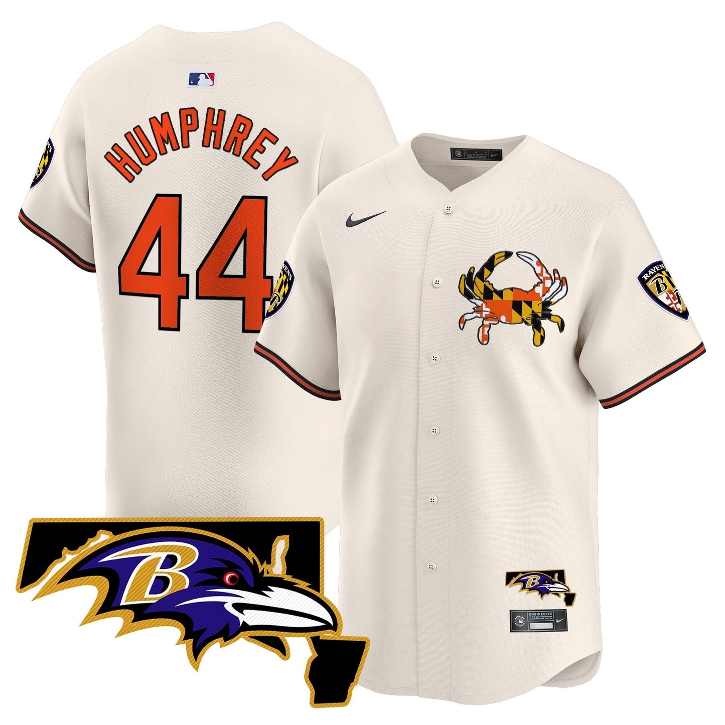 BAL 2024 Vapor Premier Baseball Jersey - All Stitched