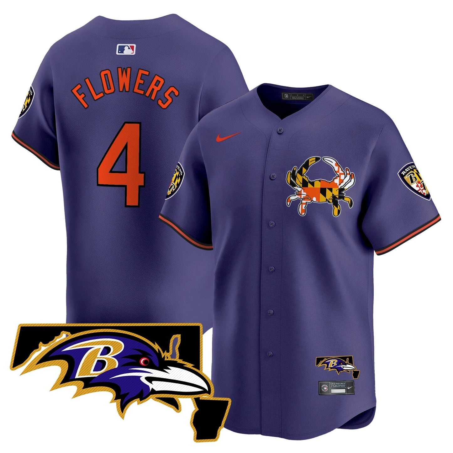 BAL 2024 Vapor Premier Baseball Jersey - All Stitched