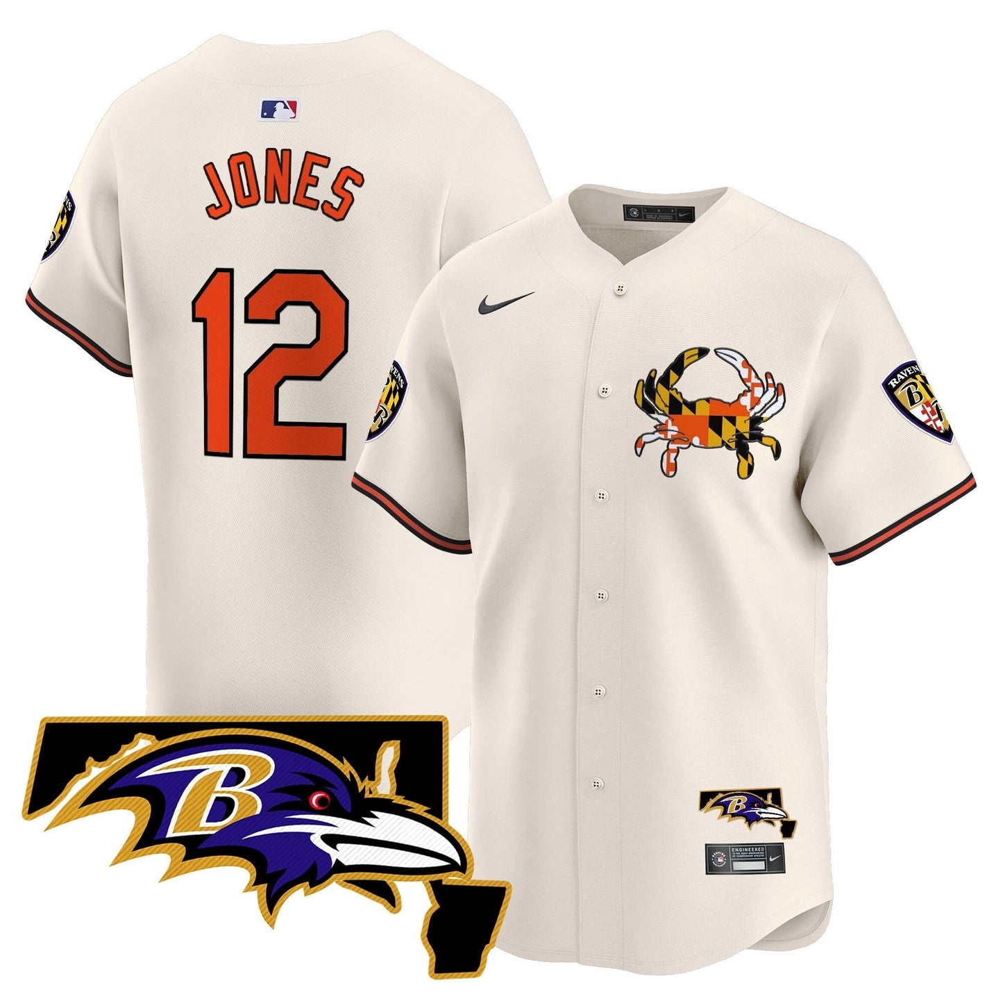 BAL 2024 Vapor Premier Baseball Jersey - All Stitched