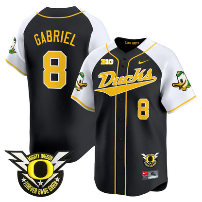 ORE 2024 Forever Gang Green & BIG Patch Vapor Baseball Jersey - All Stitched