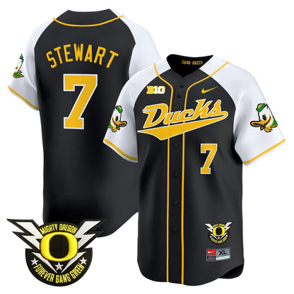 ORE 2024 Forever Gang Green & BIG Patch Vapor Baseball Jersey - All Stitched