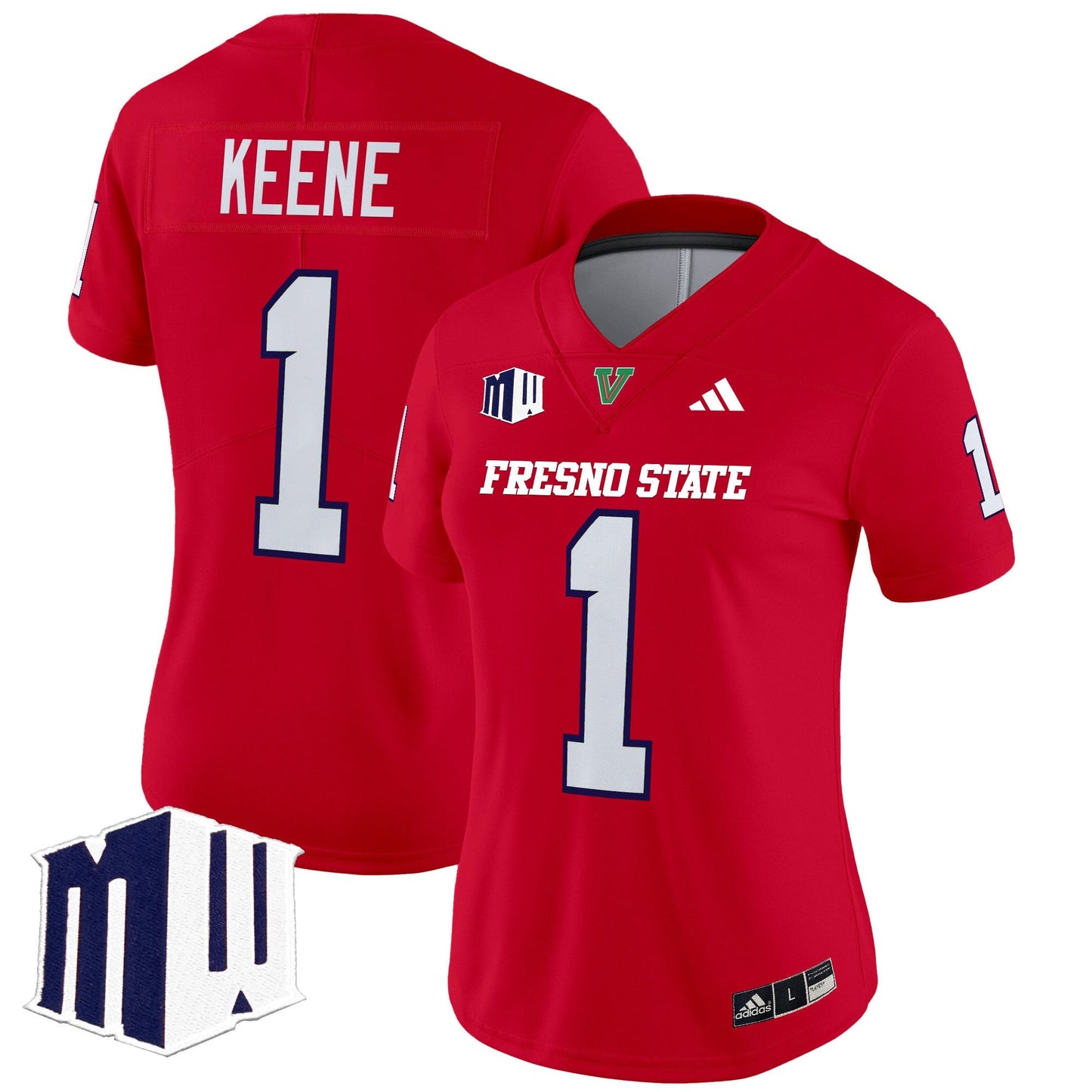 Women's Fresno State Bulldogs 2024 Vapor Limited Jersey - All Stitched
