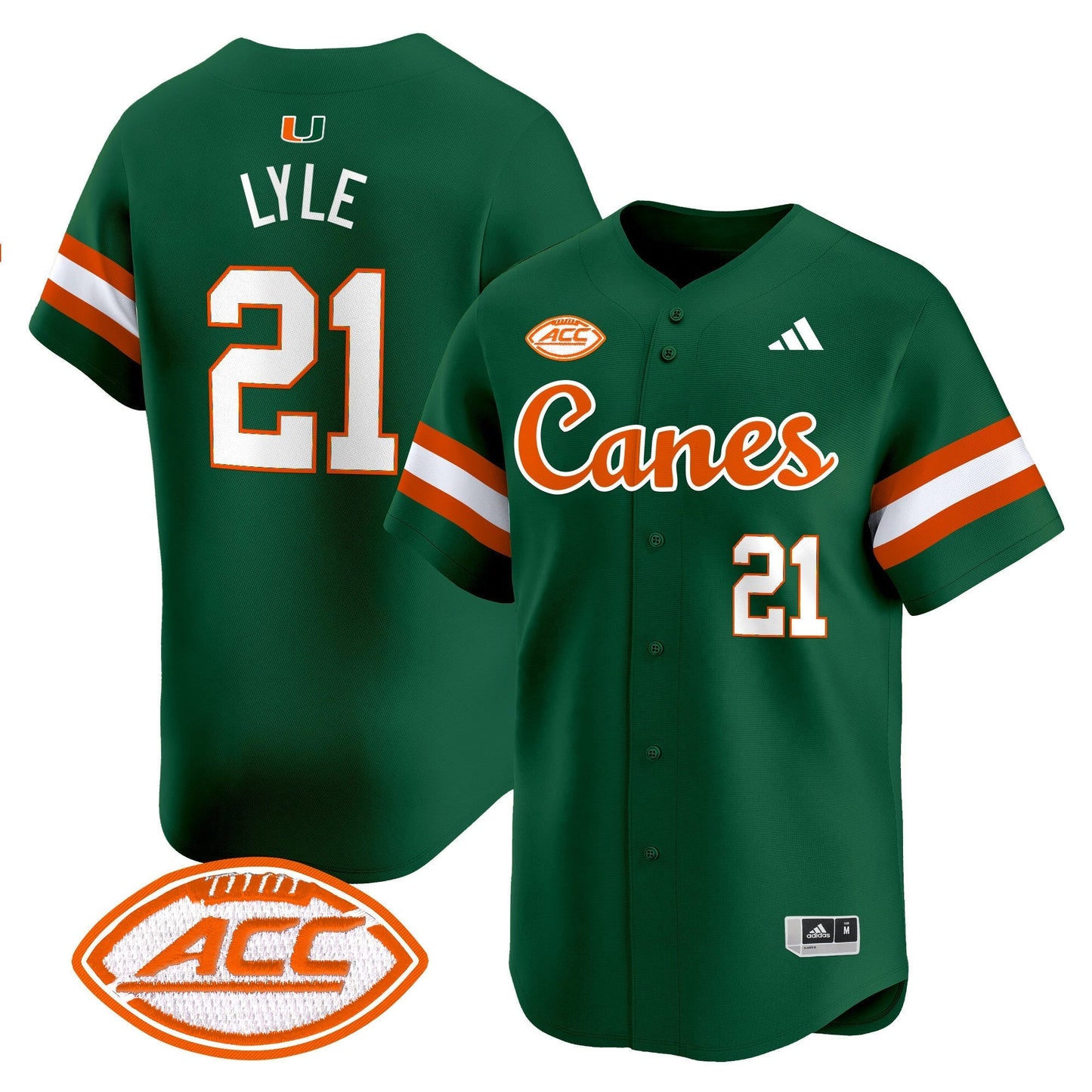 MIA 2024 Vapor Baseball Jersey V2 - All Stitched