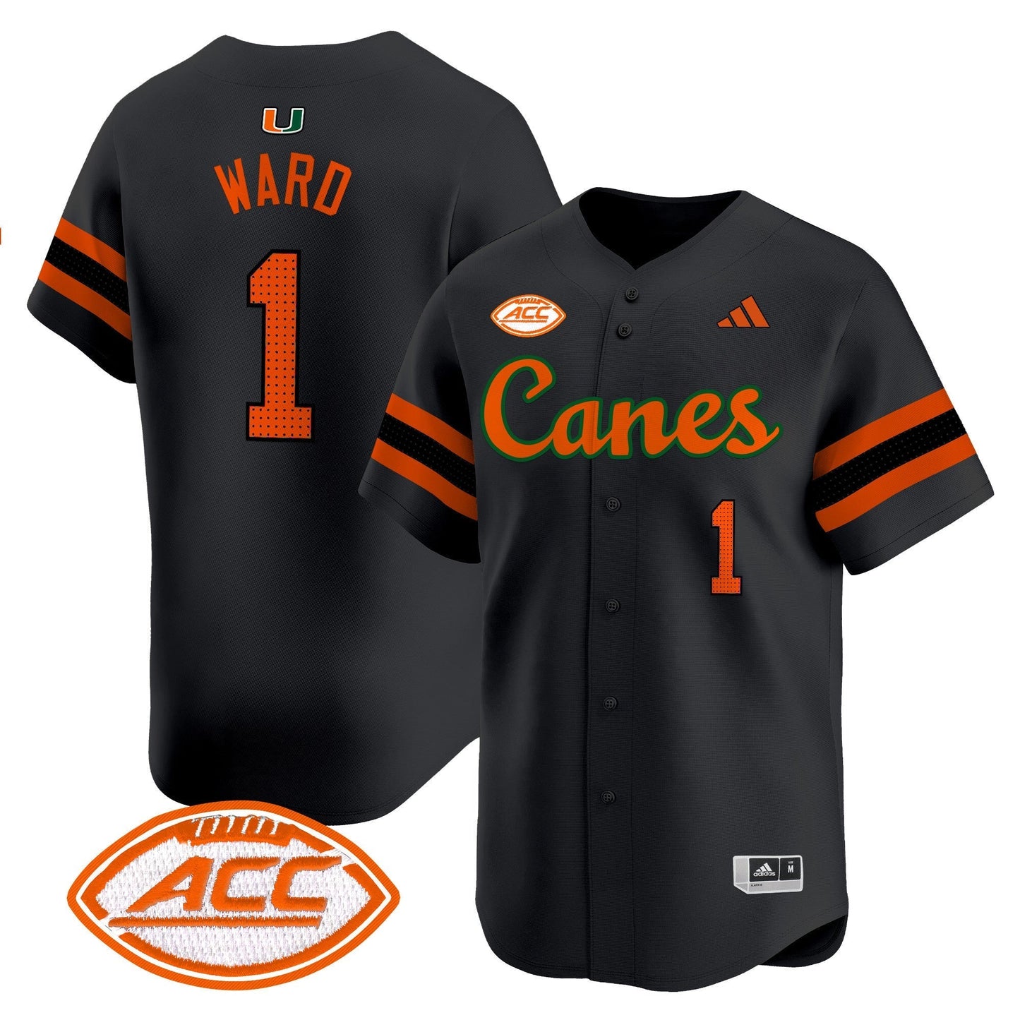 MIA 2024 Vapor Baseball Jersey V2 - All Stitched