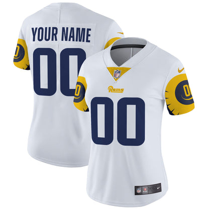 Rams Special Vapor Limited Custom Jersey - All Stitched