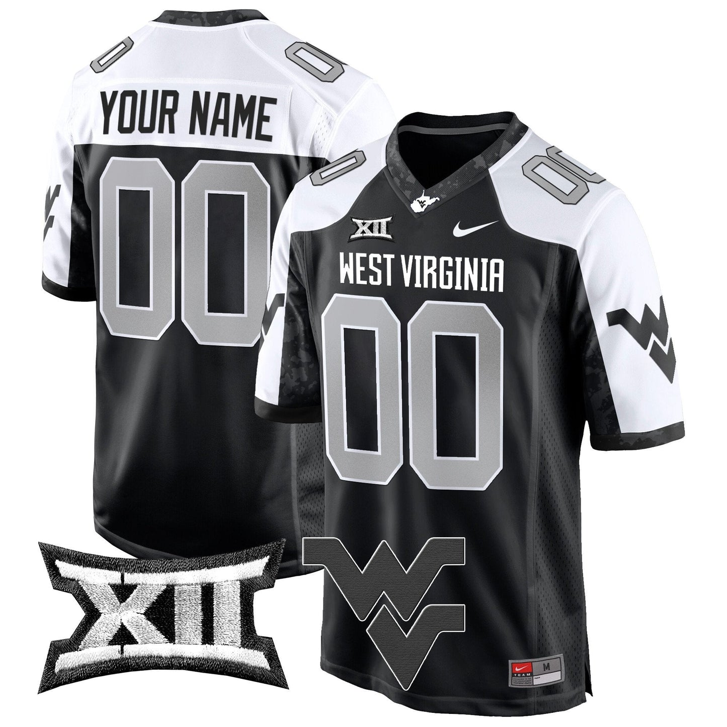 WVU 2024 Game Custom Jersey - All Stitched