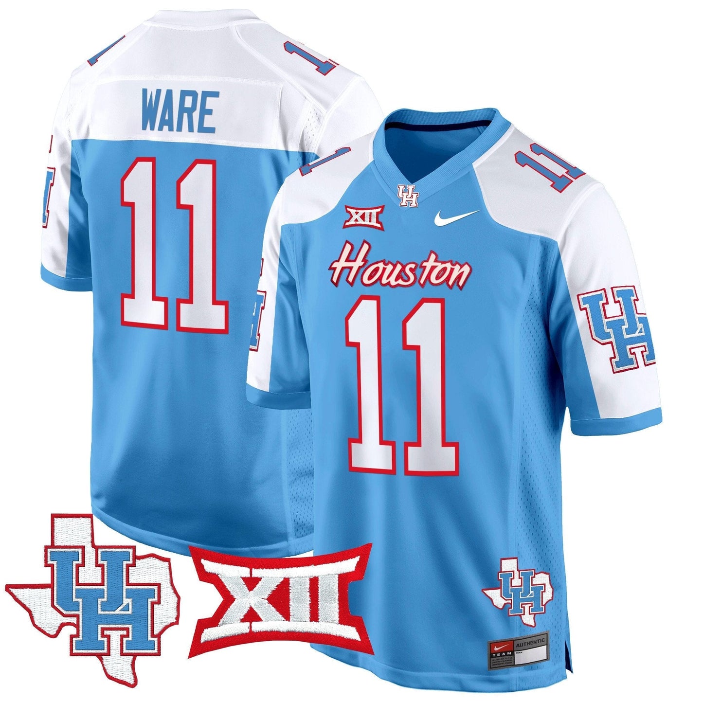 HOU 2024 Game Jersey - All Stitched