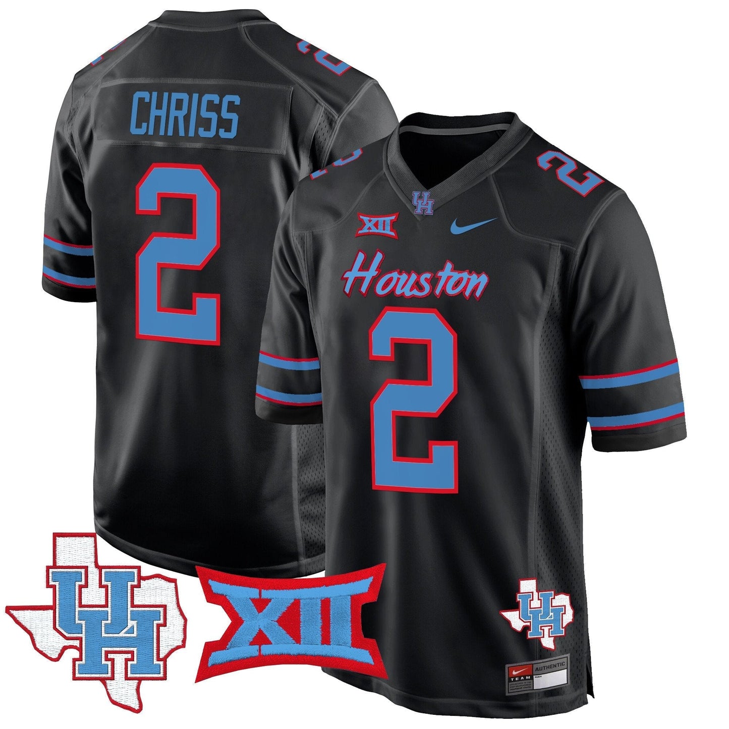 HOU 2024 Game Jersey - All Stitched
