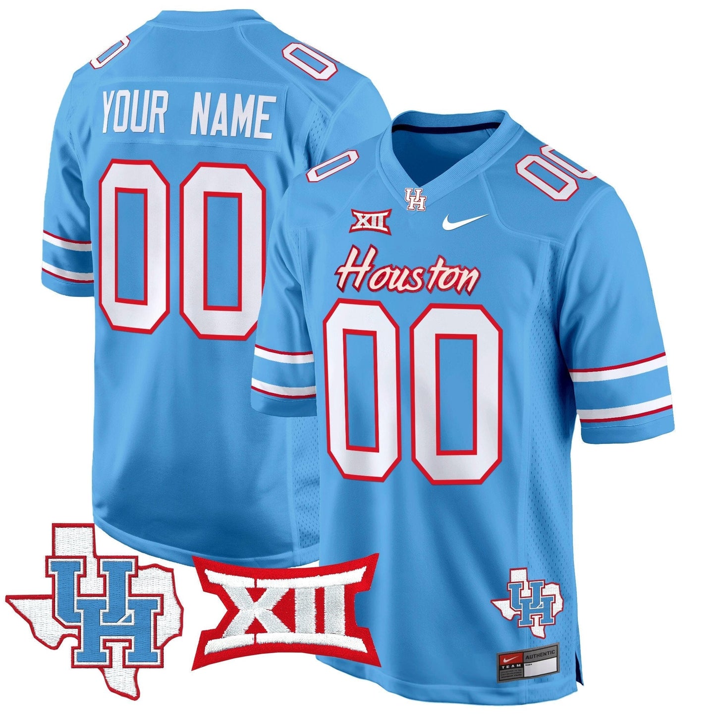 HOU 2024 Game Custom Jersey - All Stitched
