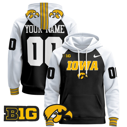 Iowa Hawkeyes 2024 Custom Pullover Hoodie V3-NQD