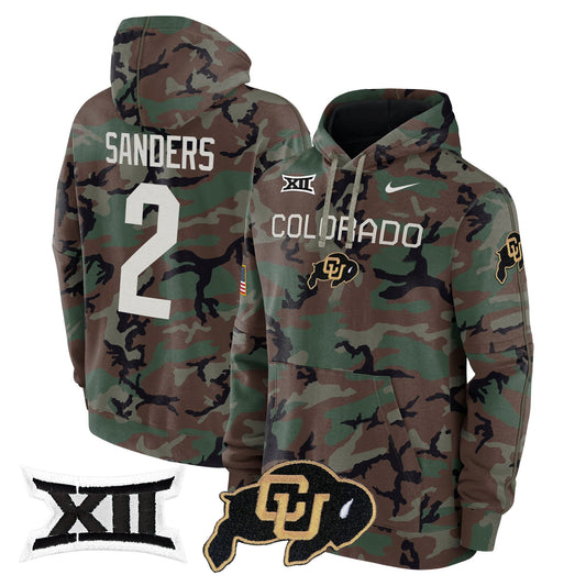 CU 2024 Military Fleece Pullover Hoodie-NQD