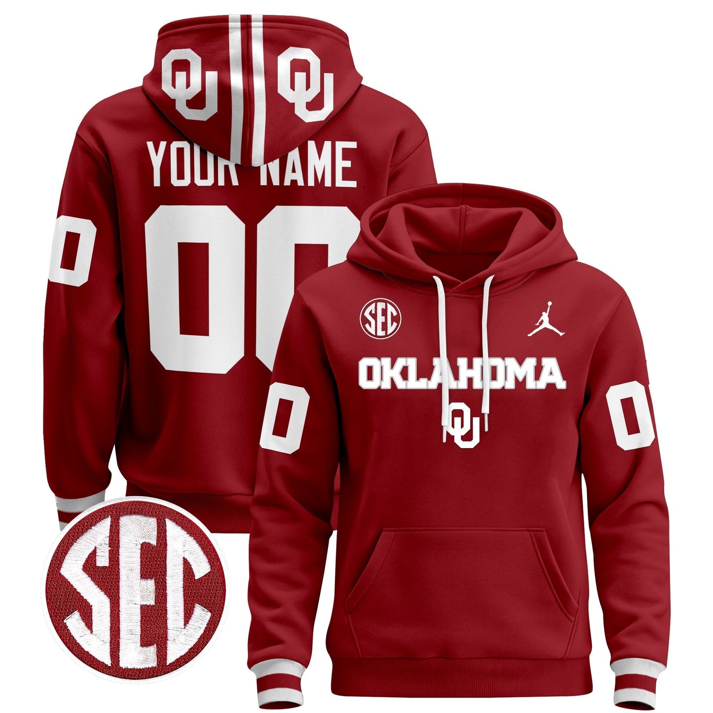 OU 2024 Custom Pullover Hoodie V3