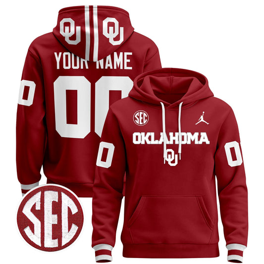 OU 2024 Custom Pullover Hoodie V3-NQD