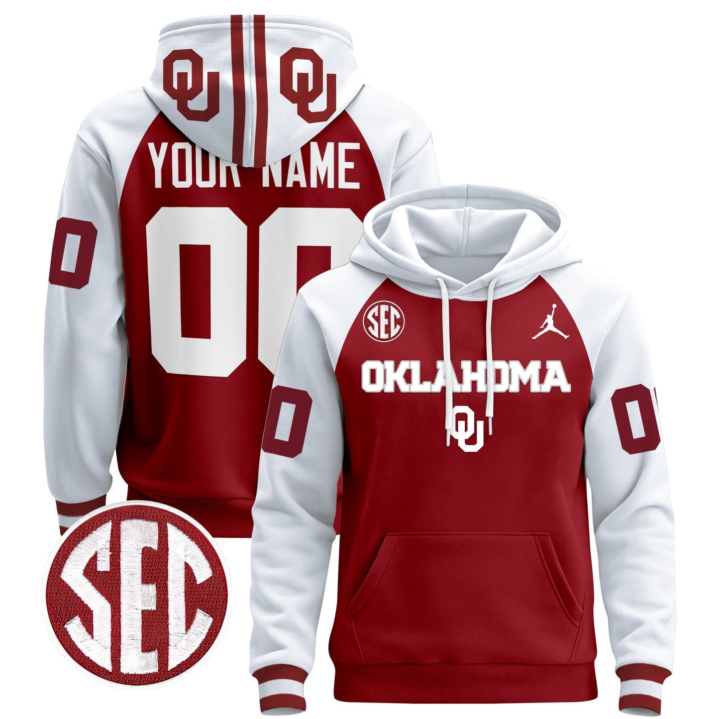 OU 2024 Custom Pullover Hoodie V3