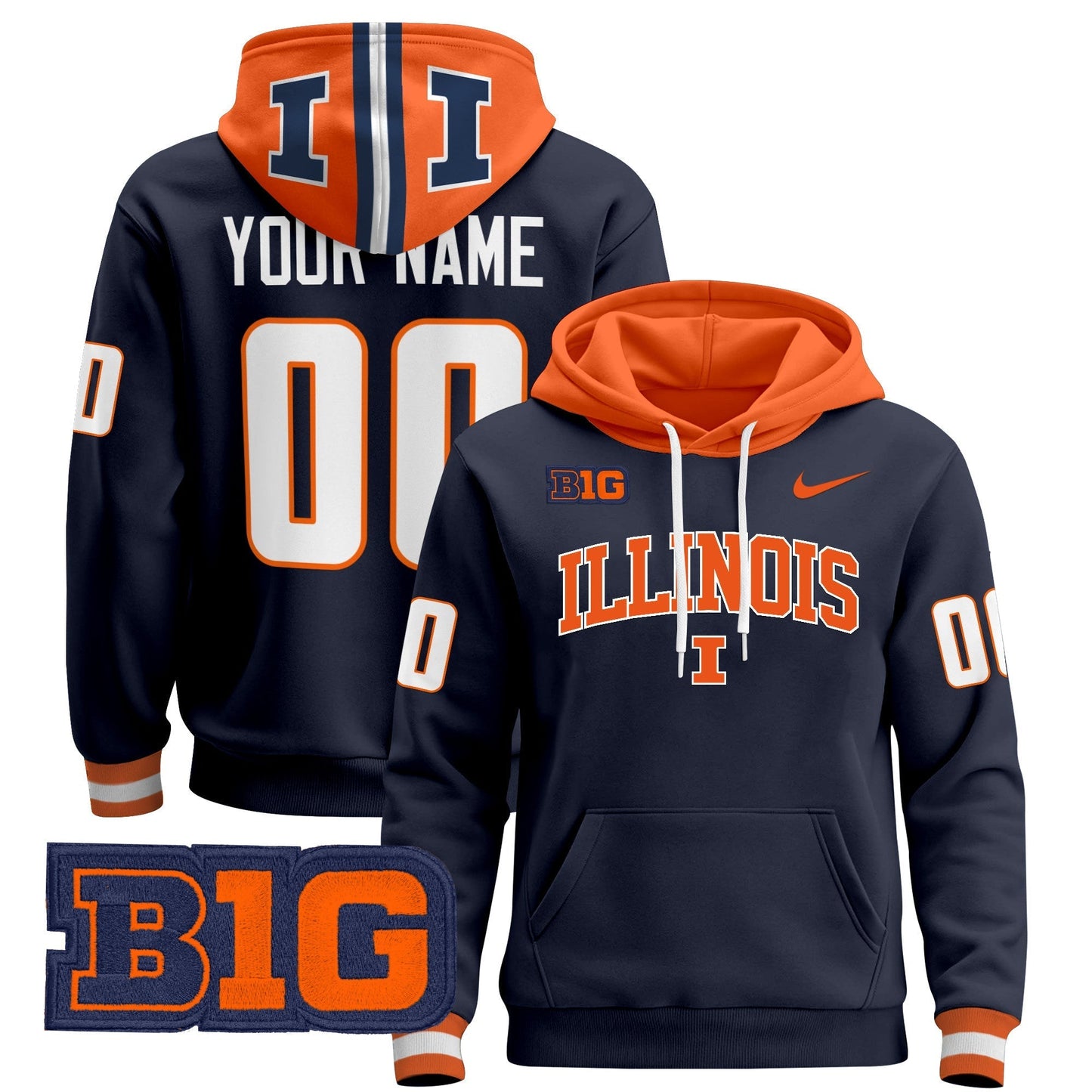 ILL 2024 Custom Pullover Hoodie V2