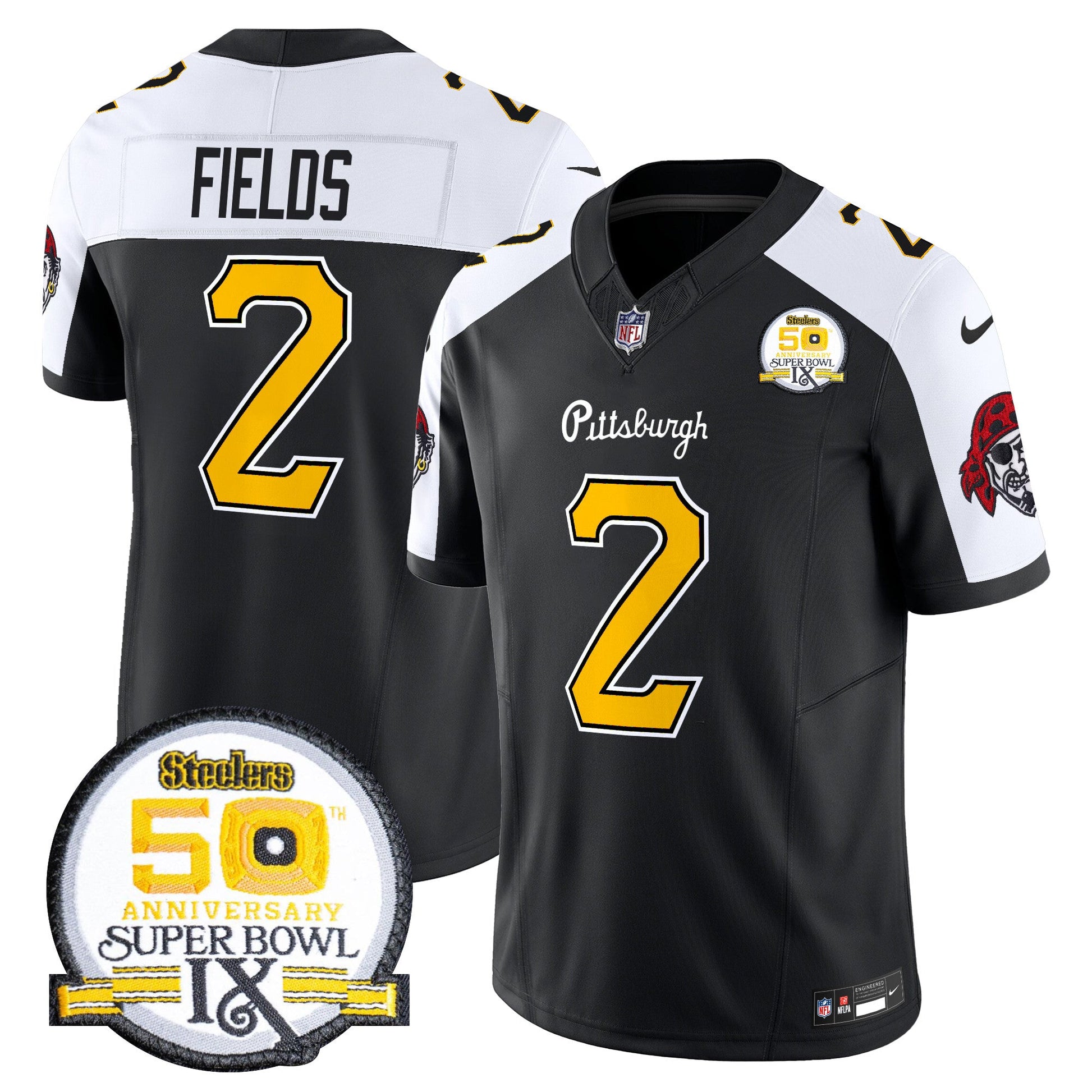 Men's Pittsburgh Steelers 2024 Vapor Limited Jersey - All Stitched