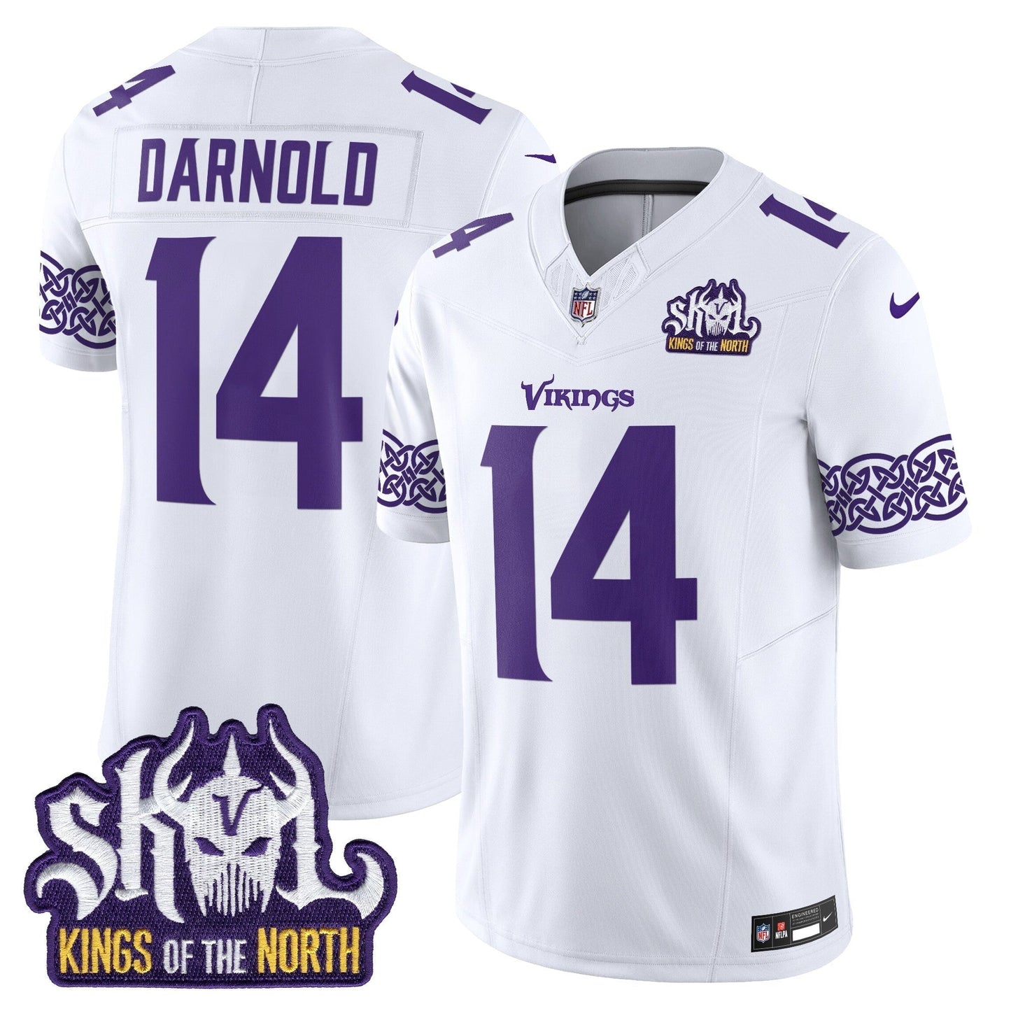 MIN King Of The North Patch Vapor Limited Jersey V2 - All Stitched