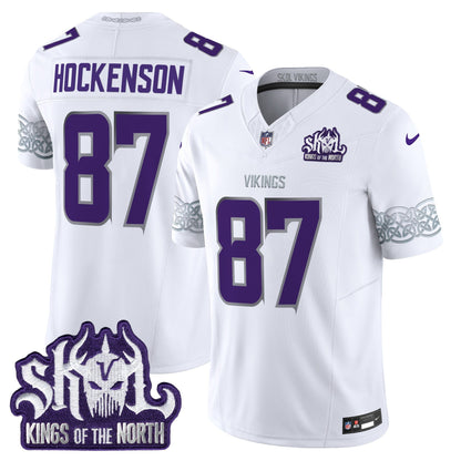 MIN King Of The North Patch Vapor Limited Jersey V2 - All Stitched