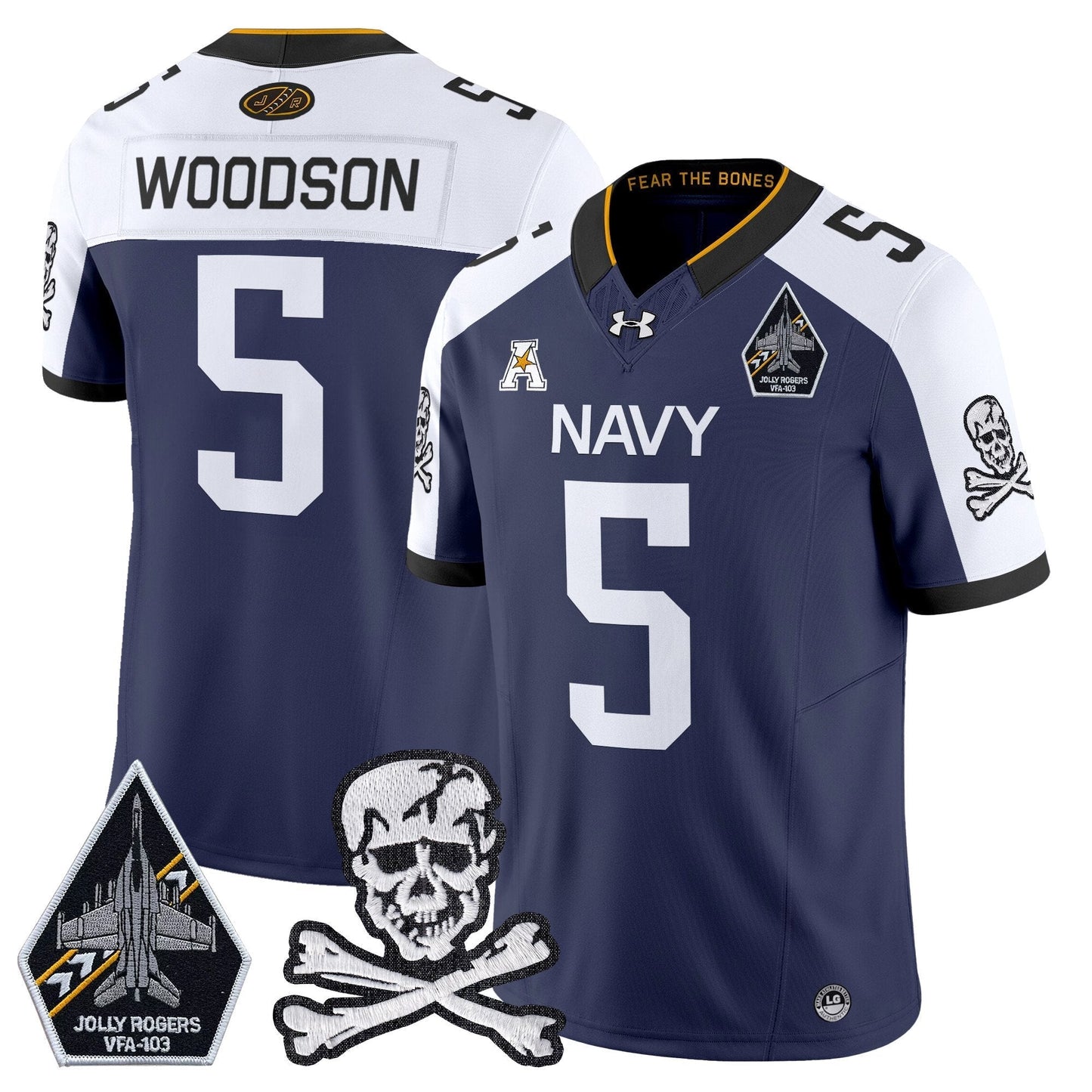 Navy MID 2024 Vapor Limited Jersey - All Stitched