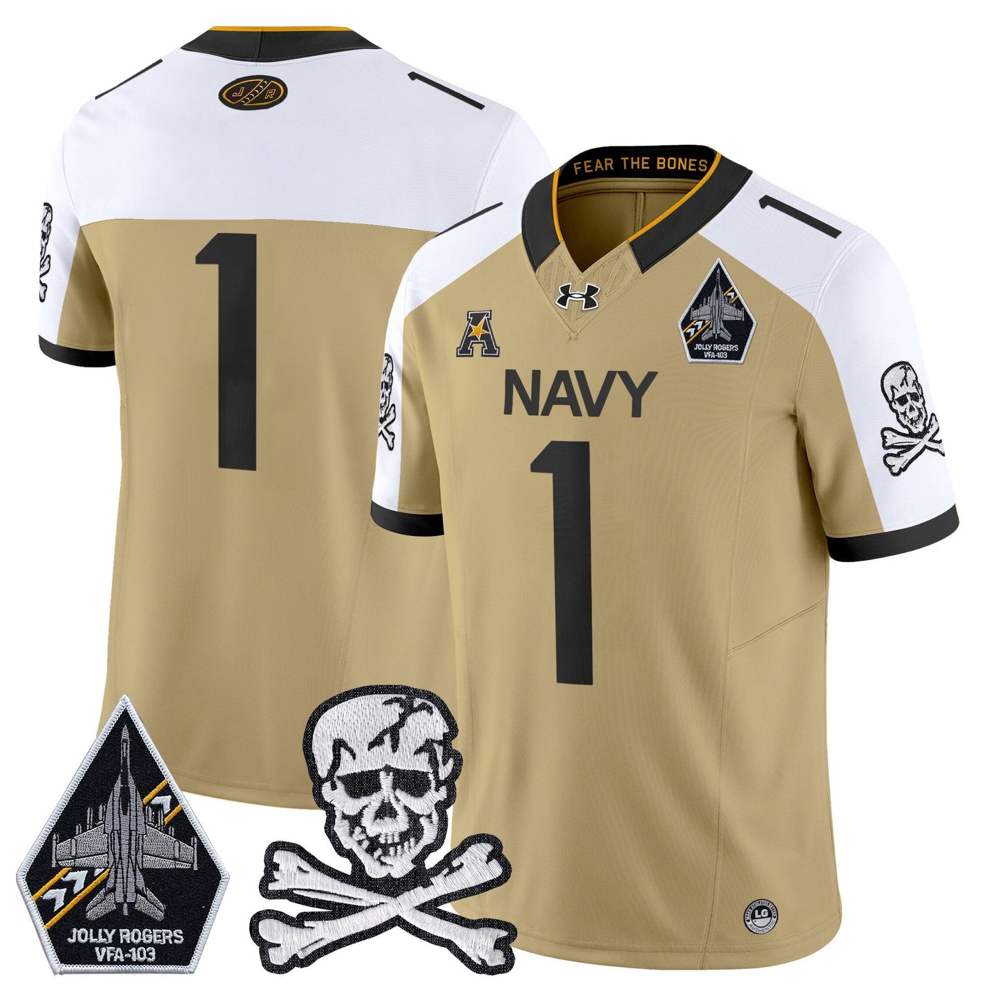 Navy MID 2024 Vapor Limited Jersey - All Stitched