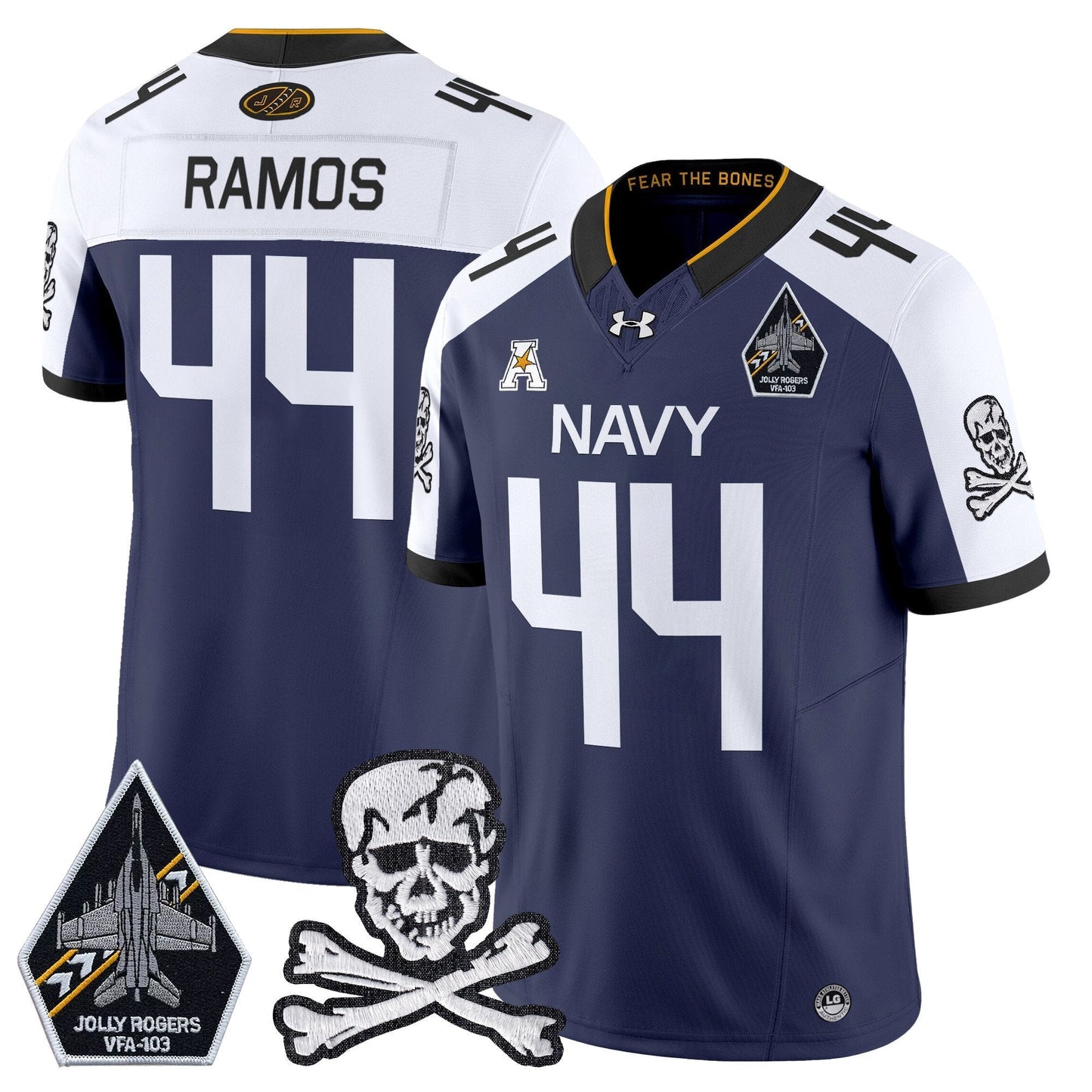 Navy MID 2024 Vapor Limited Jersey - All Stitched