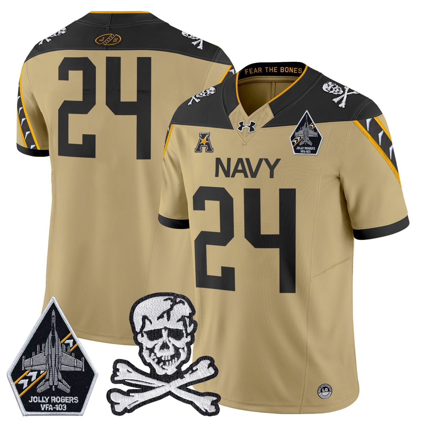 Navy MID 2024 Vapor Limited Jersey - All Stitched