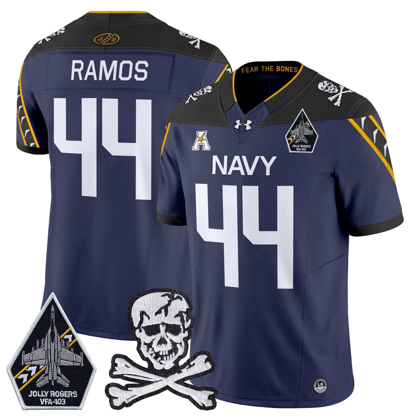 Navy MID 2024 Vapor Limited Jersey - All Stitched