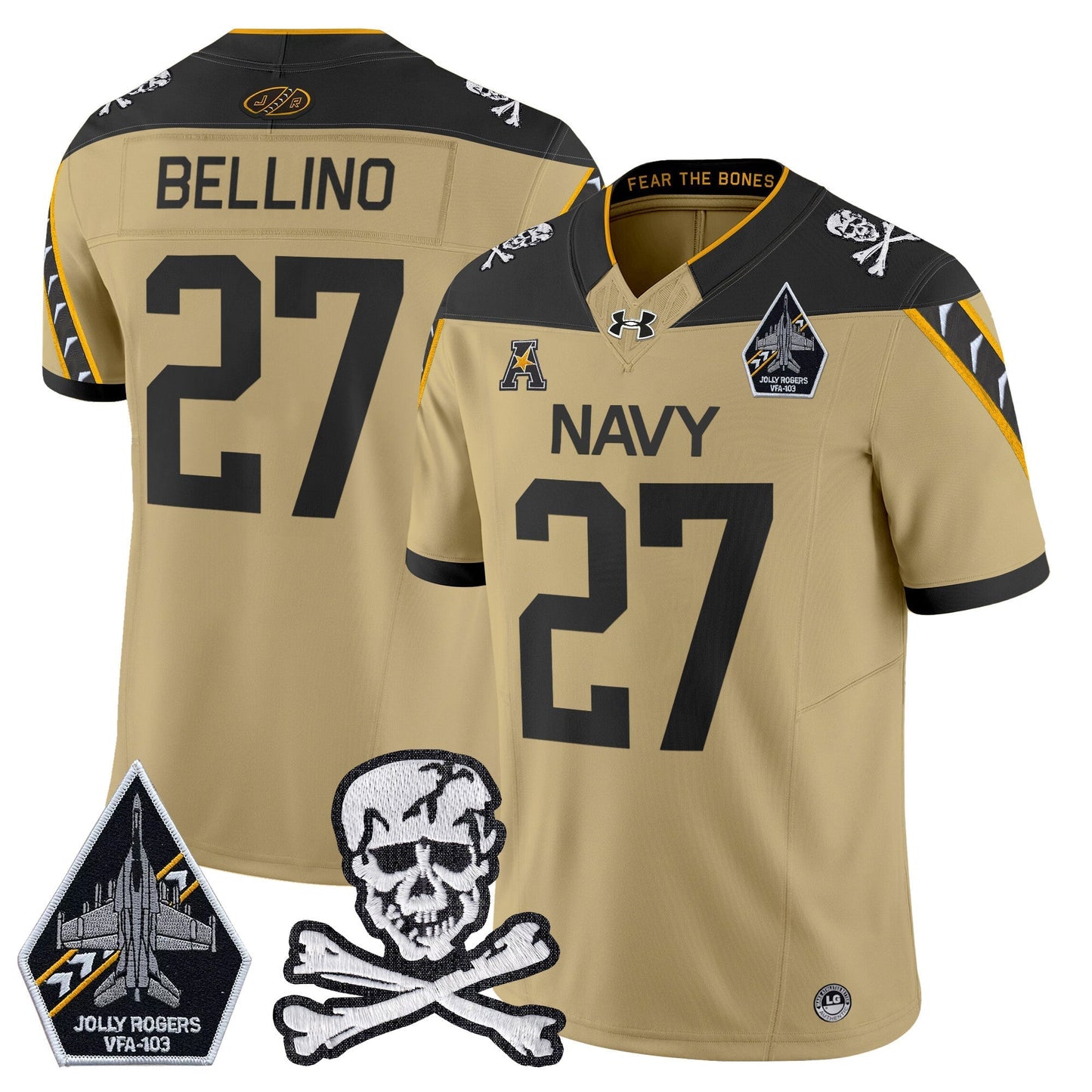 Navy MID 2024 Vapor Limited Jersey - All Stitched