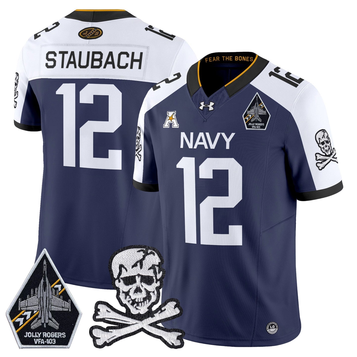 Navy MID 2024 Vapor Limited Jersey - All Stitched