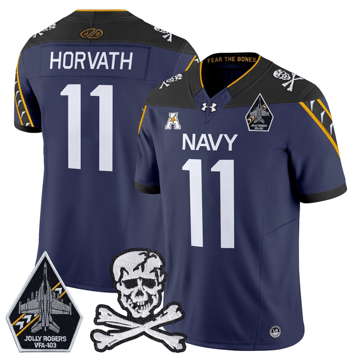 Navy MID 2024 Vapor Limited Jersey - All Stitched