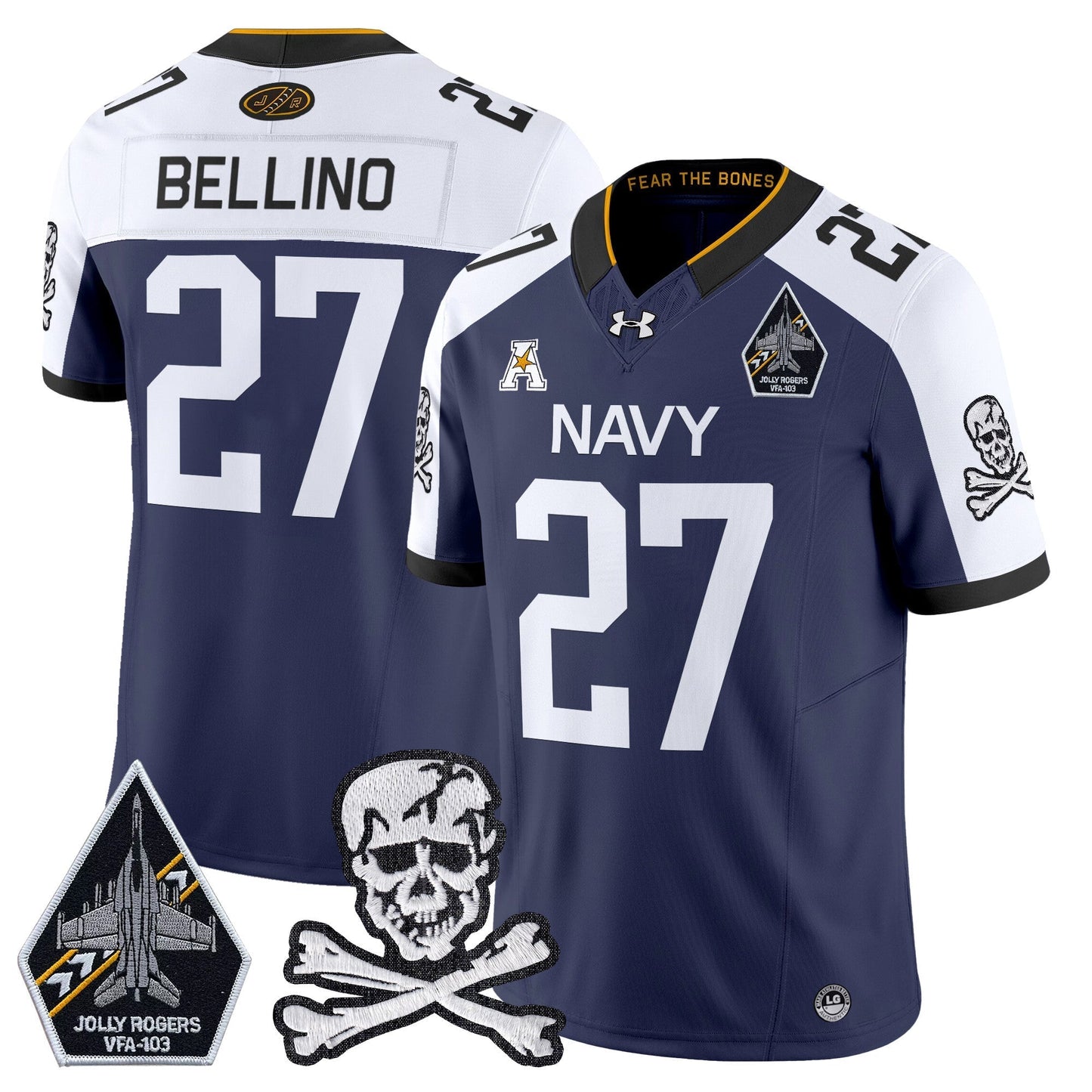 Navy MID 2024 Vapor Limited Jersey - All Stitched