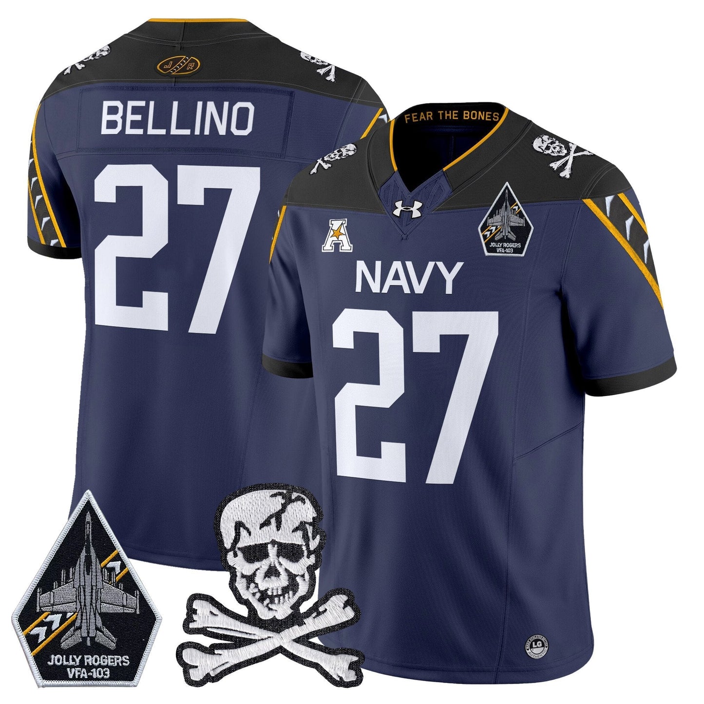 Navy MID 2024 Vapor Limited Jersey - All Stitched