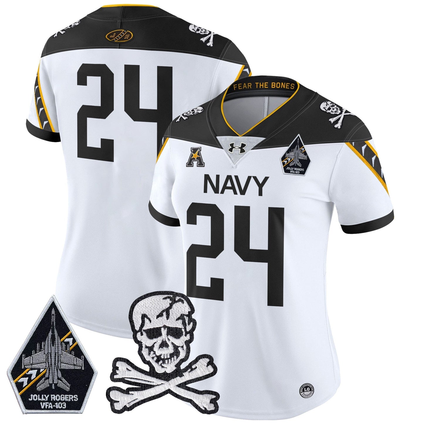 Women Navy MID 2024 Vapor Limited Jersey - All Stitched