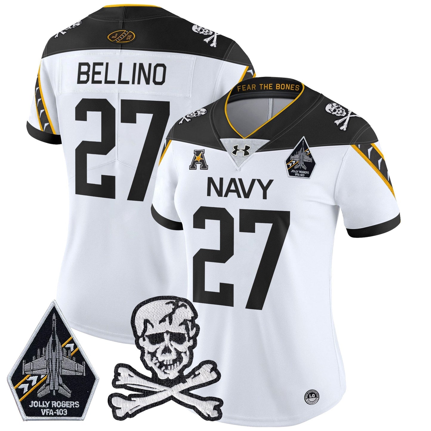 Women Navy MID 2024 Vapor Limited Jersey - All Stitched