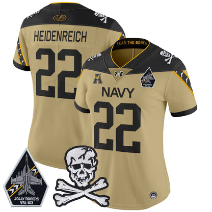 Women Navy MID 2024 Vapor Limited Jersey - All Stitched
