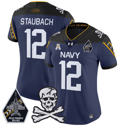 Women Navy MID 2024 Vapor Limited Jersey - All Stitched