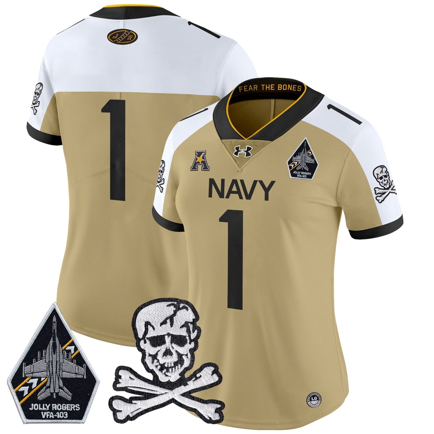 Women Navy MID 2024 Vapor Limited Jersey - All Stitched
