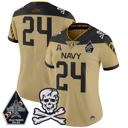 Women Navy MID 2024 Vapor Limited Jersey - All Stitched