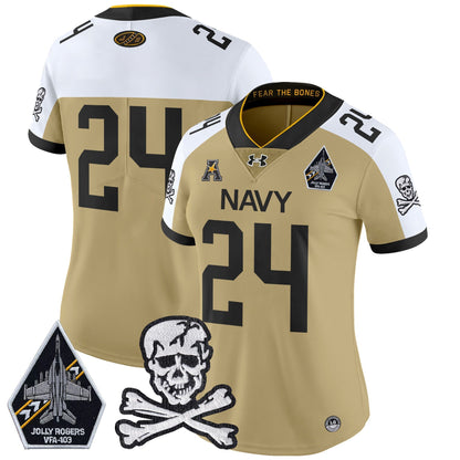 Women Navy MID 2024 Vapor Limited Jersey - All Stitched